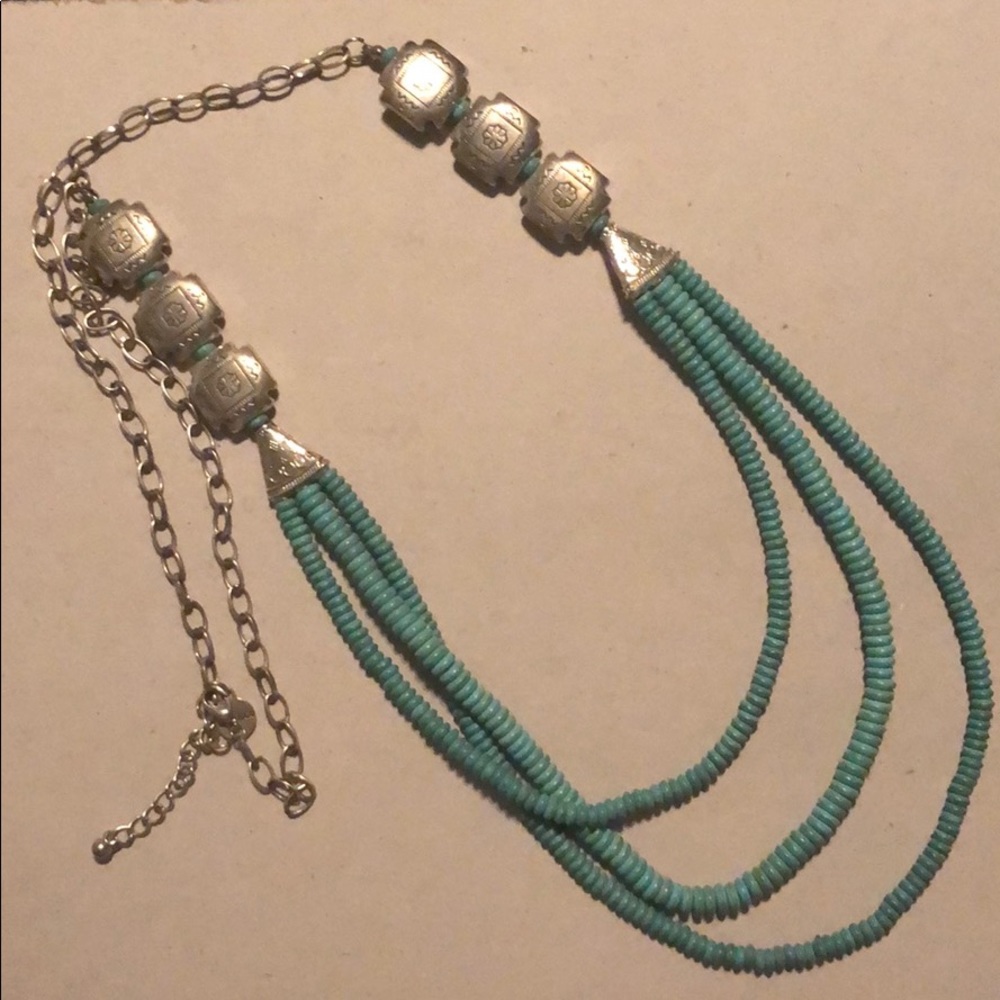 Turquoise Navajo type of necklace